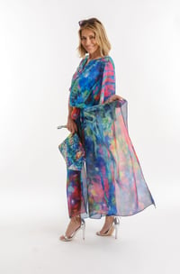 Image 2 of SECRET GARDEN SILK MIX SARONG