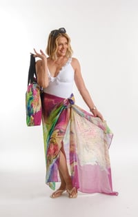 Image 1 of FORTUNE SILK MIX SARONG