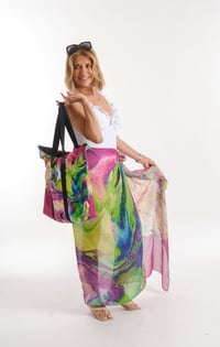 Image 3 of FORTUNE SILK MIX SARONG