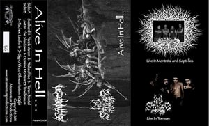 Image of Alive In Hell... Split Tape Svalbard / Lost In The Shadows AtramC008