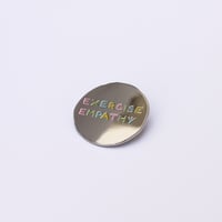 Image 1 of "Exercise Empathy" Enamel Pin