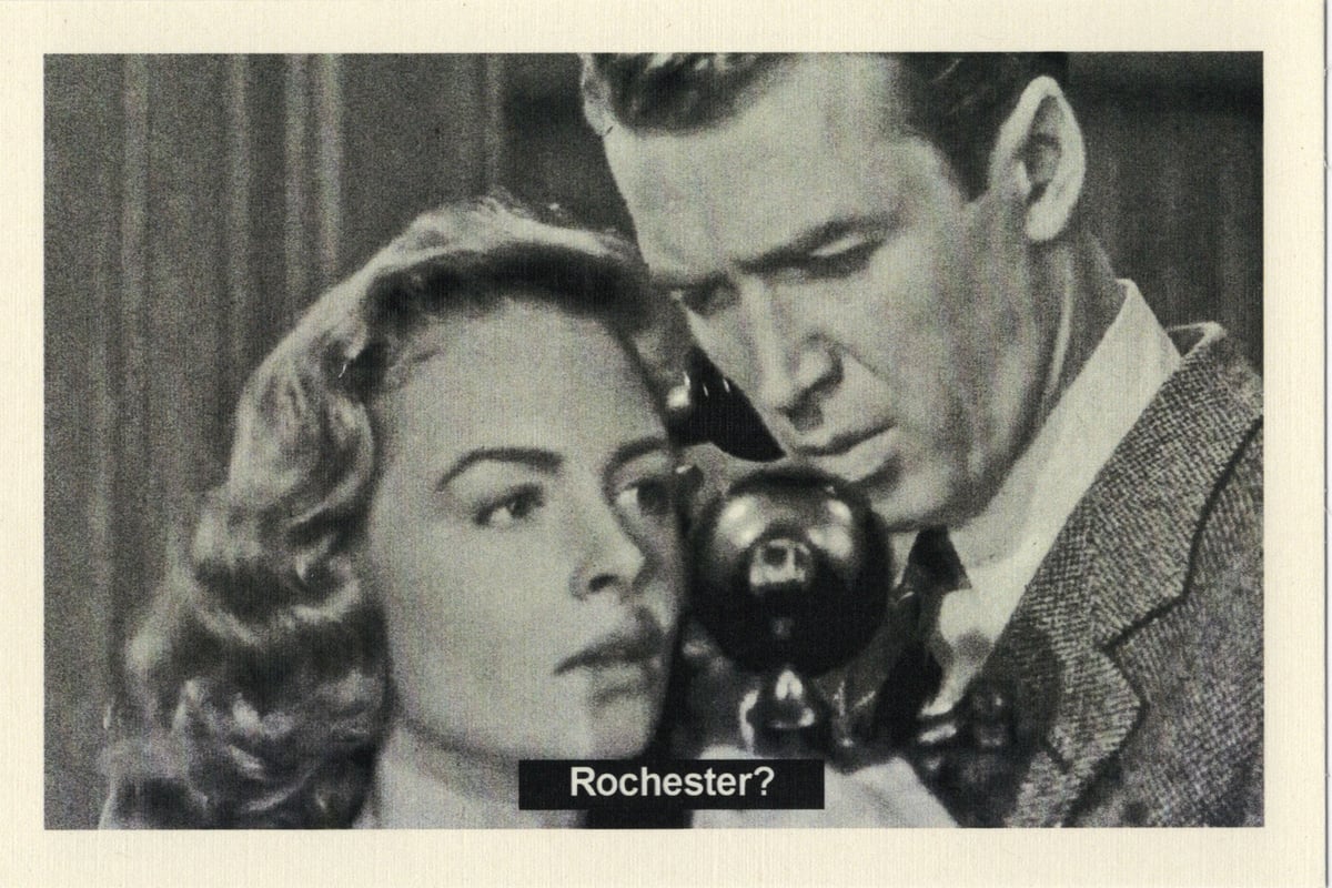 Rochester / It's A Wonderful Life Postcard | Dellarious