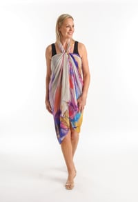 Image 4 of SAMOA SKY SILK MIX SARONG