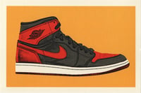 Image 1 of Air Jordan 1 Sneaker Postcard