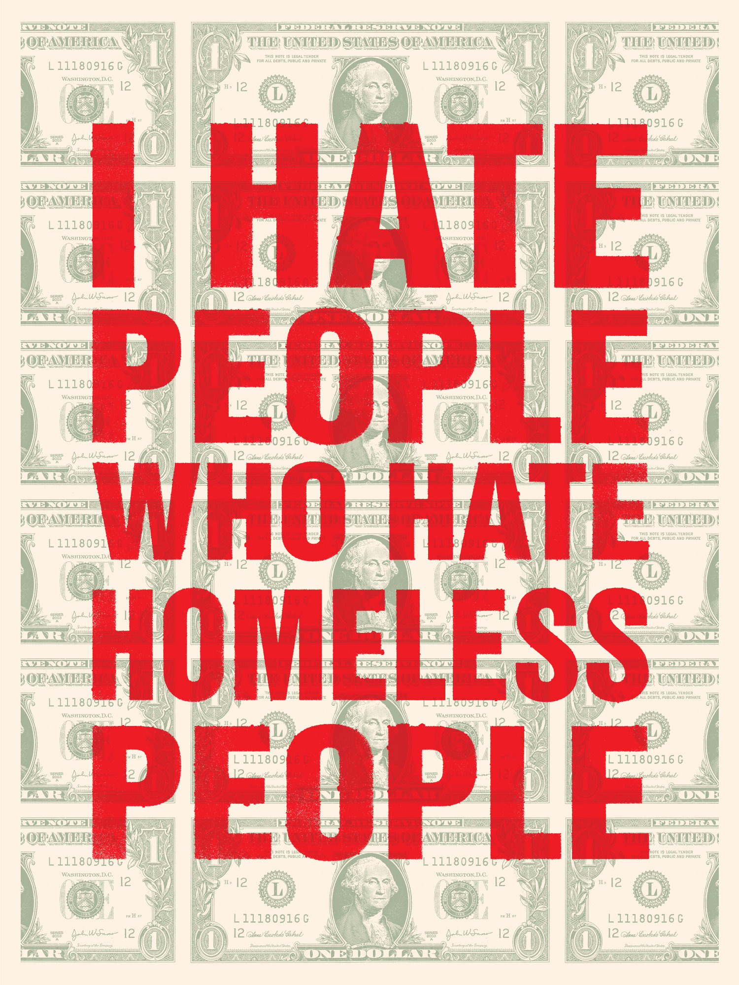 I Hate People Who Hate Homeless People 