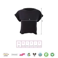 Image 5 of Camiseta CropTop "Hridaya Bodha"