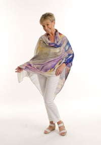 Image 1 of LUNA  SILK MIX SARONG