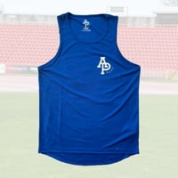 Image 1 of Big Scroll (Royal Blue) - Unisex Running Vest