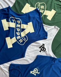Image 3 of Big Scroll (Royal Blue) - Unisex Running Vest