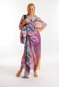 Image 2 of GALAXY SILK MIX SARONG