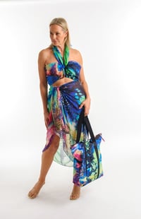 Image 5 of TURTLE COVE SILK MIX SARONG