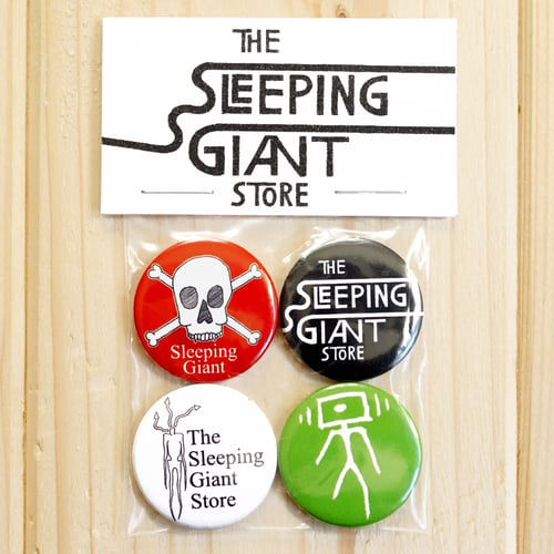 Image of The Sleeping Giant Store Badge Pack