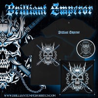 Image 2 of Brilliant Emperor Records Logo T-shirt