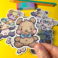 Image 2 of Teddy Sticker Set