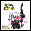 FFXIV Estinien Standee