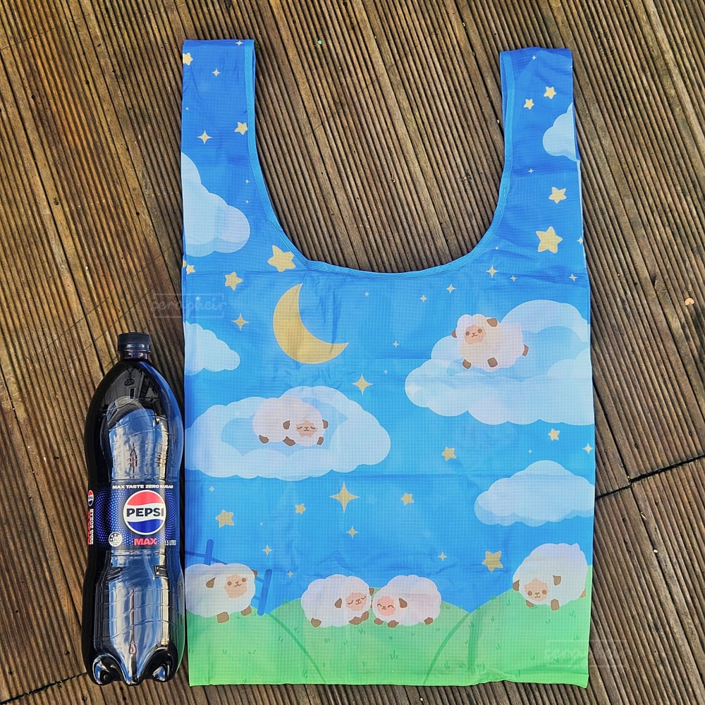 Image of Counting Sheep - Reusable Shopping Bag