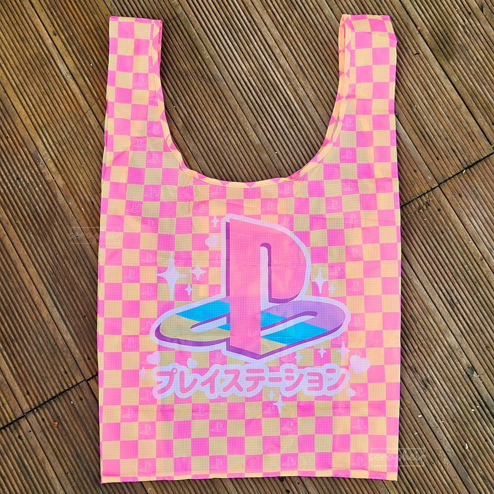 Image of Vaporwave Playstation - Reusable Shopping Bag