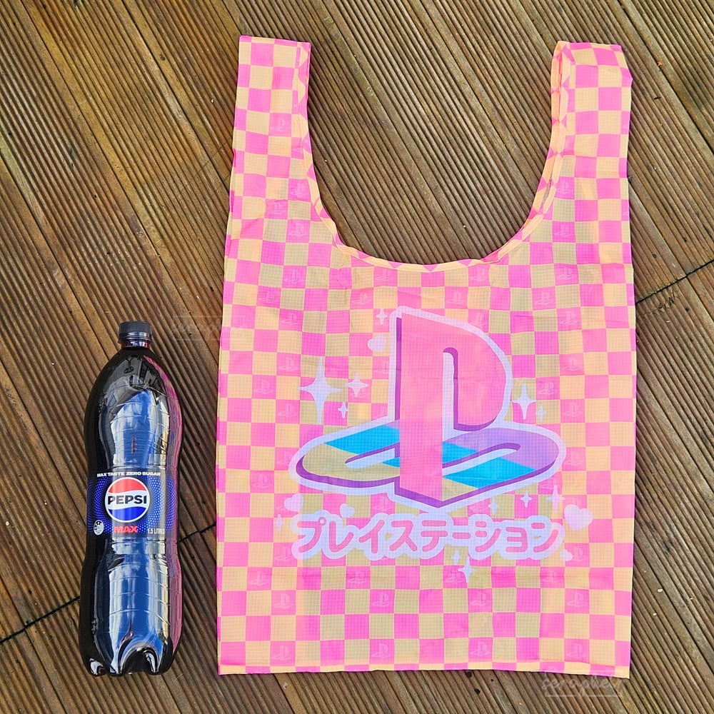 Image of Vaporwave Playstation - Reusable Shopping Bag