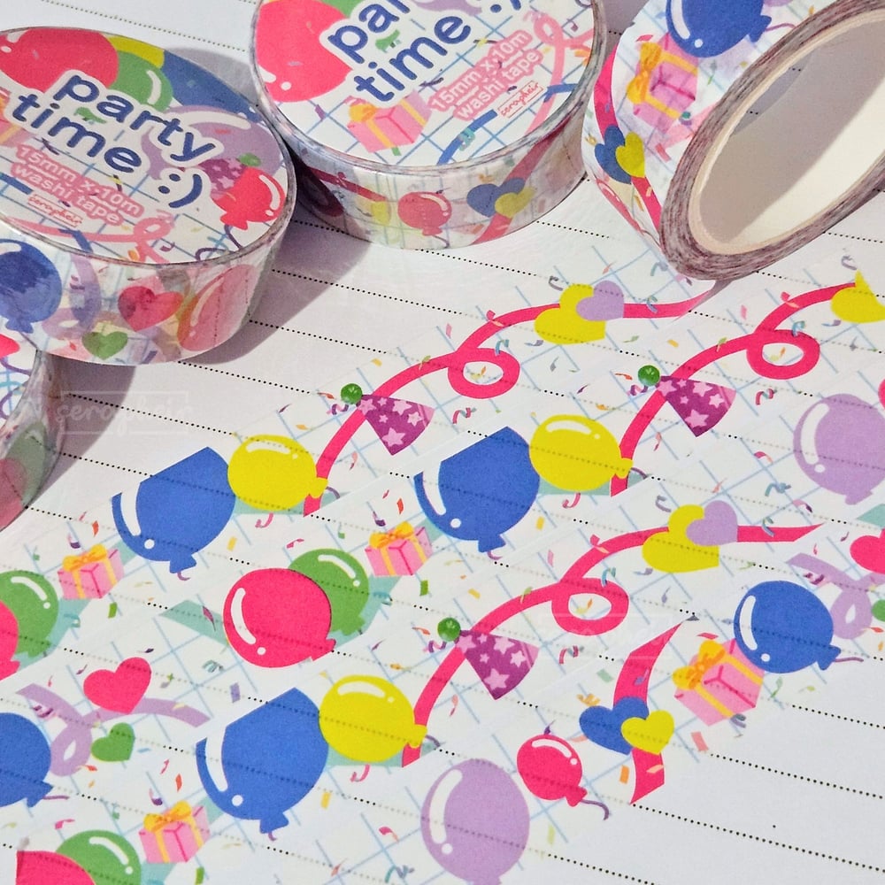 Image of party time :) - Washi Tape