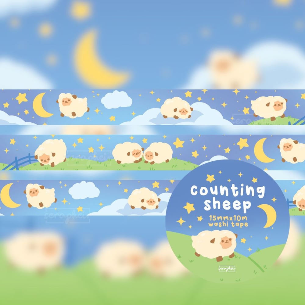 Image of Counting Sheep - Washi Tape