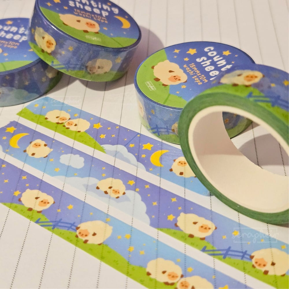 Image of Counting Sheep - Washi Tape