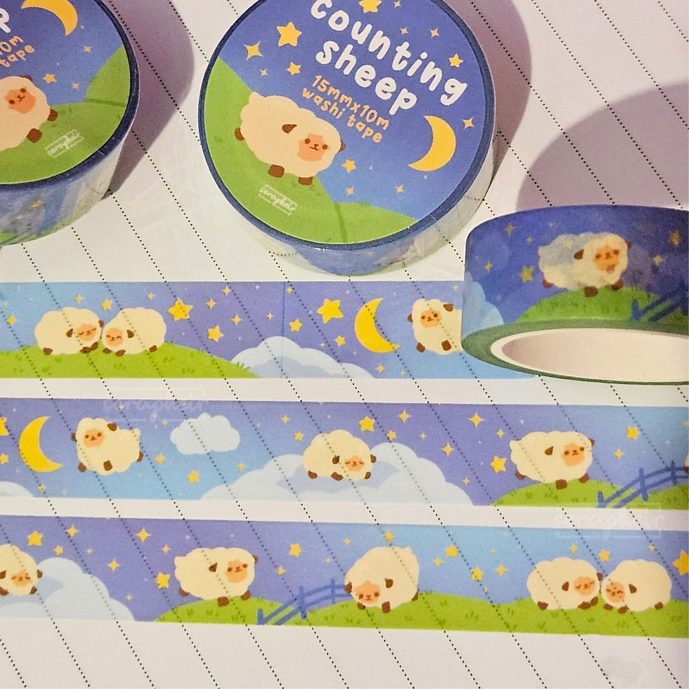 Image of Counting Sheep - Washi Tape