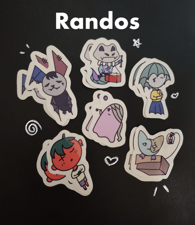 Image of Randos Sticker pack