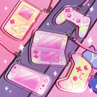 Image 1 of E-Girl Gamer 2" Charms