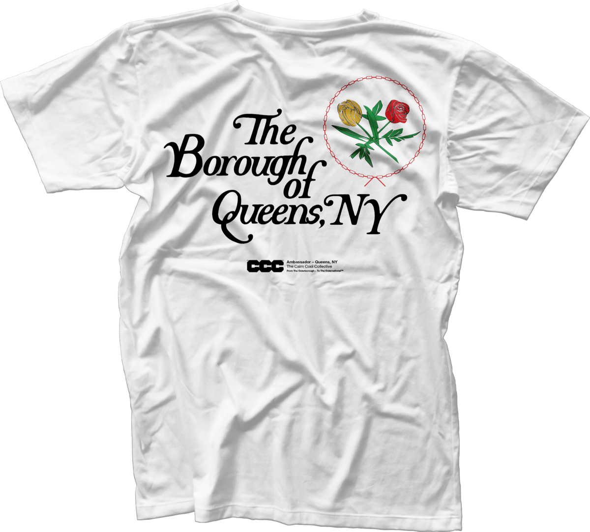 The Calm Cool Collective NYC — The Borough of Queens Tee