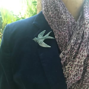 Image of Bluebird Brooch