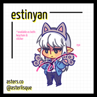 FFXIV EstiNYAN Key Ring
