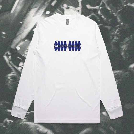 Image of 'West Theb' Longsleeve - White