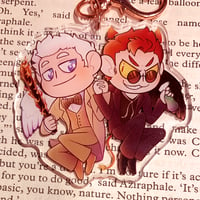 Image 1 of Good Omens 2.5" Charm