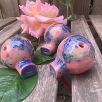 Image 1 of Rose Garden clay whistles
