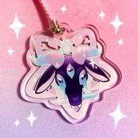Image 1 of Pastel Pentagram 2" Charm