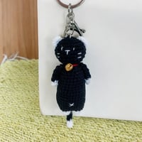 Image 1 of Black Cat Keyring