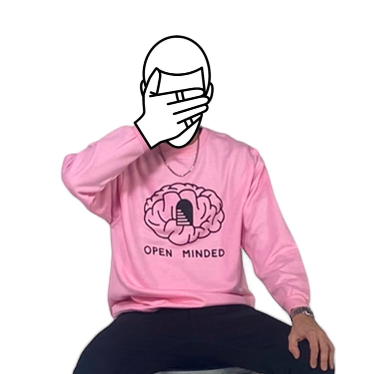 OPEN MINDED SWEATSHIRT