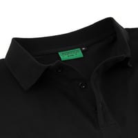Image 4 of Tee Time Performance Polo (Black)