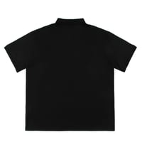 Image 5 of Tee Time Performance Polo (Black)