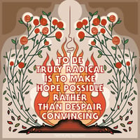 Radical Hope, 12 inch Print