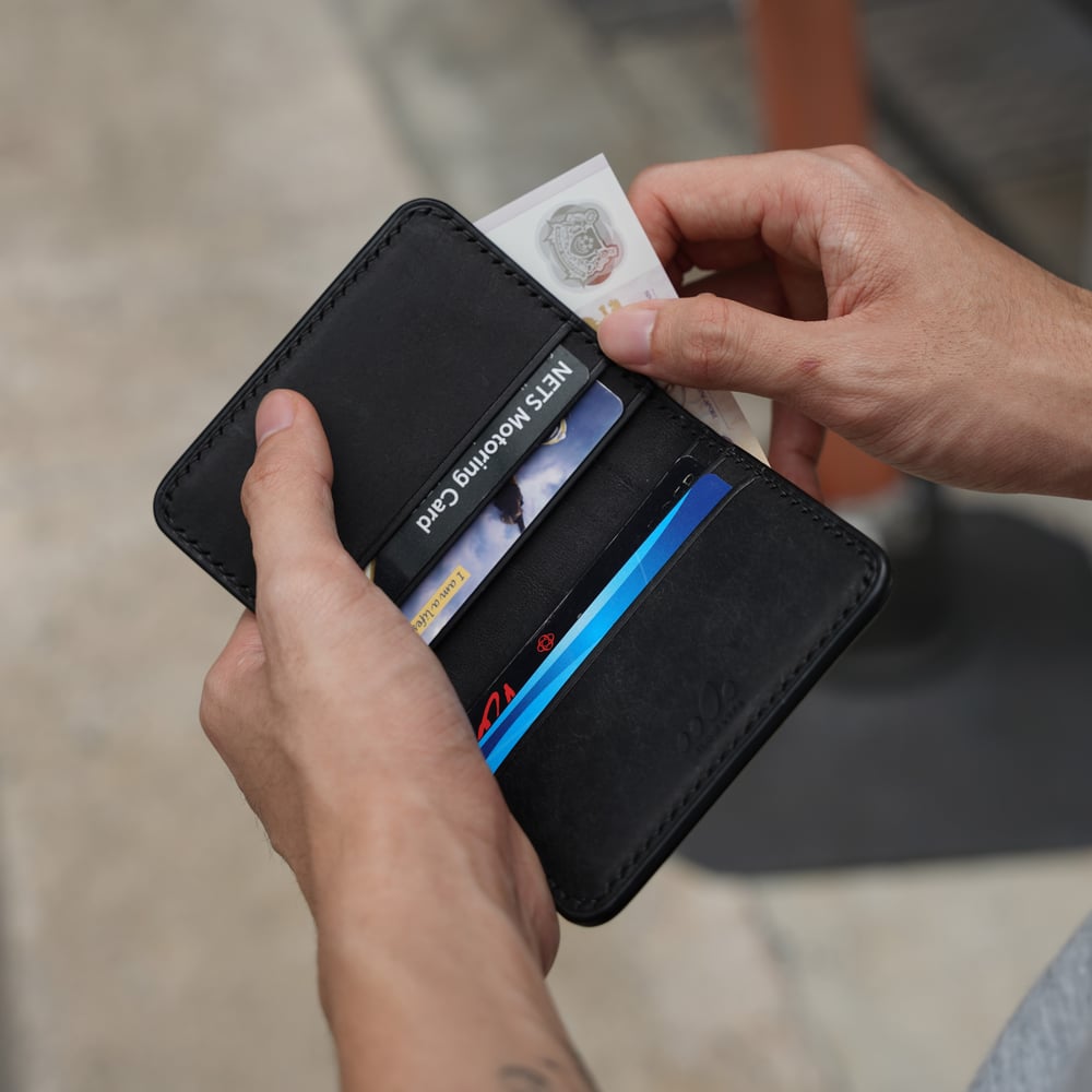 Image of COMPACT BI-FOLD WALLET