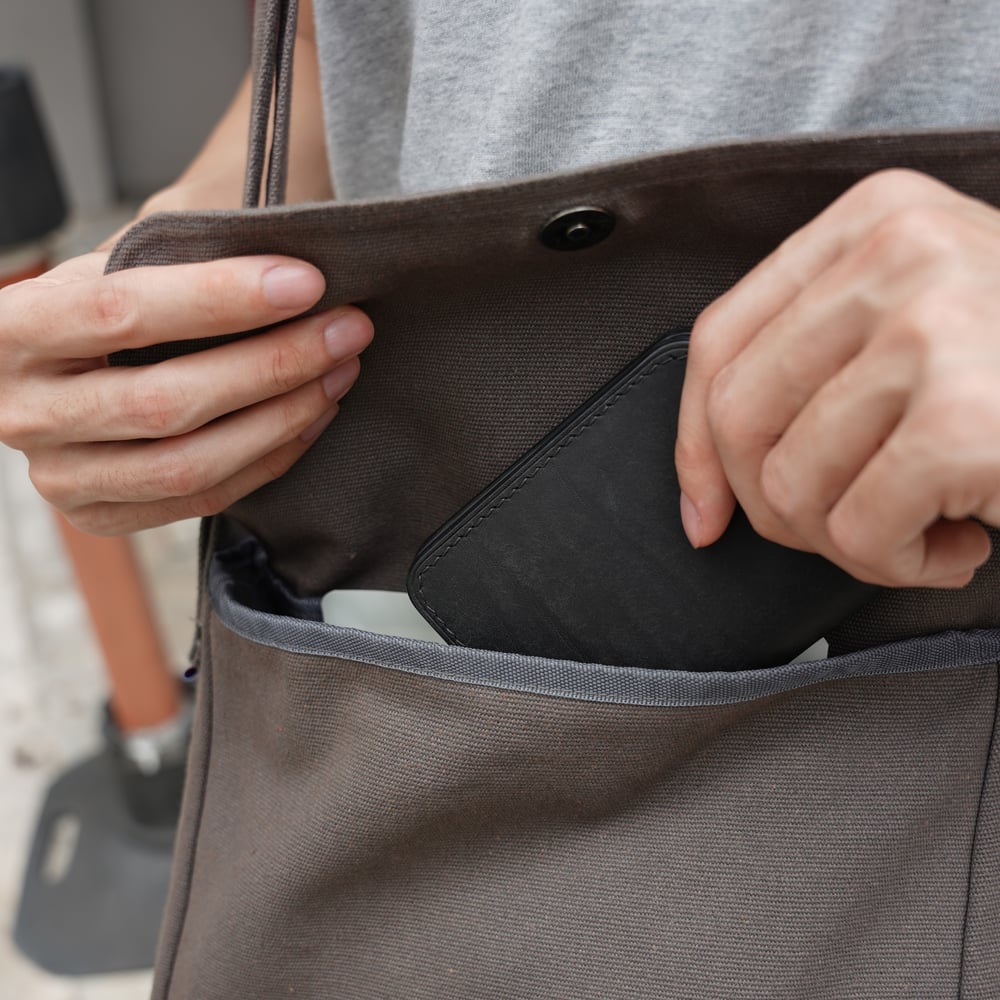 Image of COMPACT BI-FOLD WALLET
