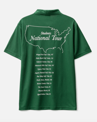Image 1 of Students Golf The Tour Polo Shirt Green [2024]