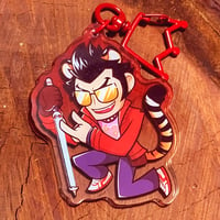 Image 1 of No More Heroes Travis Touchdown 2.5" Charm