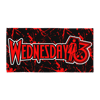 WEDNESDAY 13 "BLOODY" STANDARD BEACH TOWEL