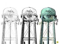 3 Water Towers Print