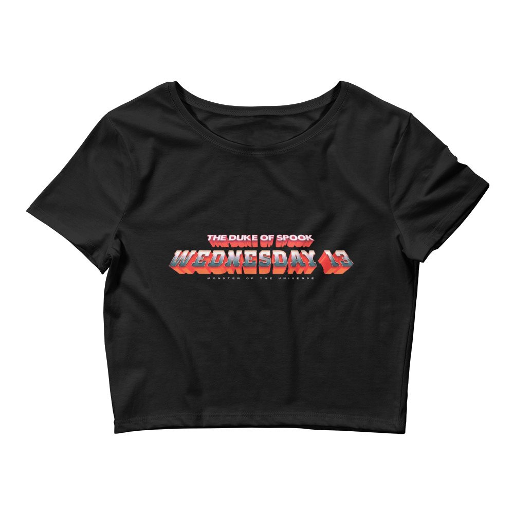 WEDNESDAY 13 "MONSTER OF THE UNIVERSE" CROP TOP
