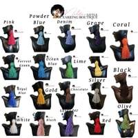 Image of Distressed Tassels Solid Colors (Clip-Ons available)