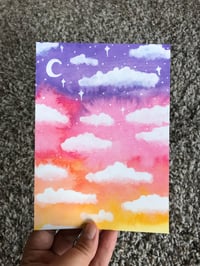 Image 2 of Summer Night Sky Print