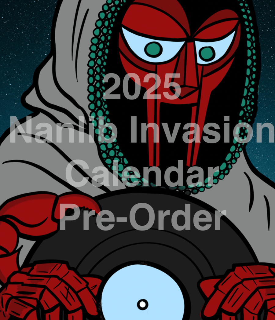Image of PRE-ORDER 2025 Calendar by Nanlib Invasion